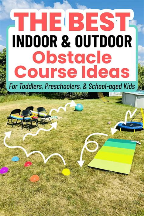 40+ Easy Sensory Obstacle Course Ideas for Kids .